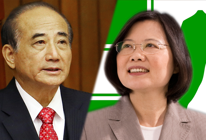 王金平才是蔡英文既可怕又可敬的對手。(網路資料,民報合成)