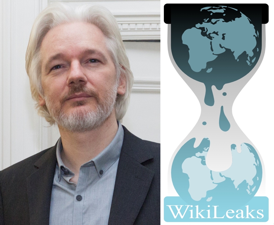 維基解密（wikileaks）創辦人朱利安·保羅·阿桑奇（Julian Paul Assange）說，「我是民主黨敵人，最早揭發民主黨的深層政府，應該被川普特赦」。圖／擷自維基百科，公有領域，民報合成