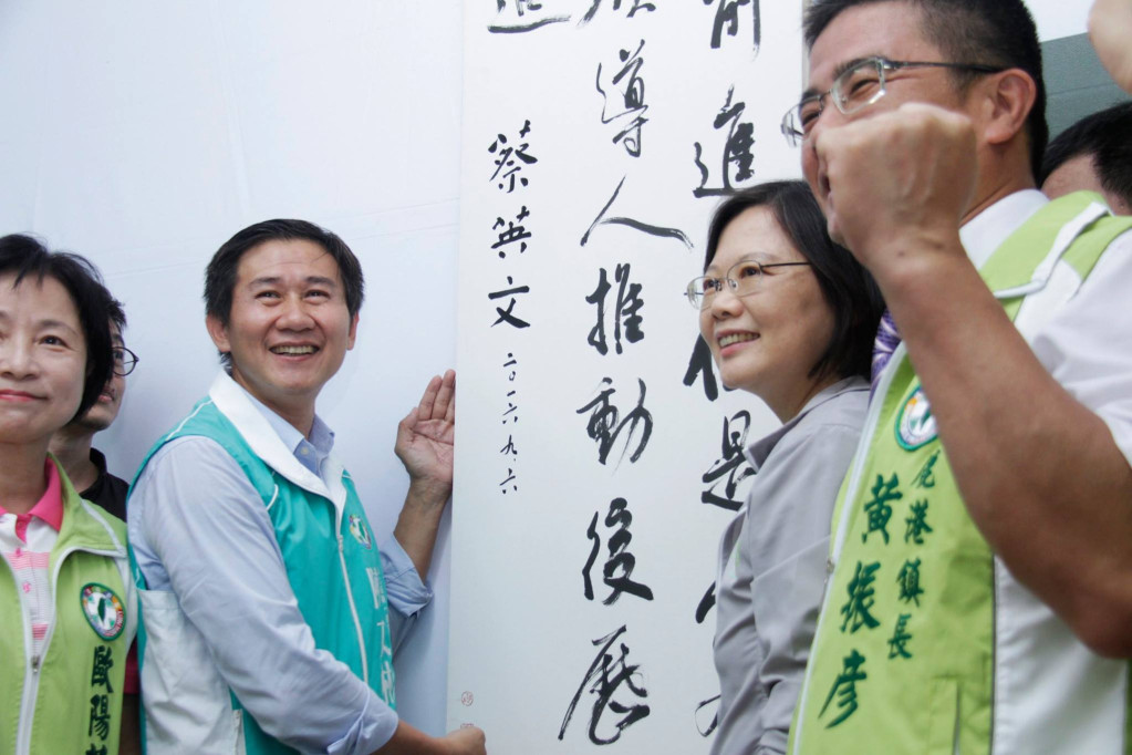 導演陳文彬在彰化第一選區為民進黨披掛參選，有機會為民進黨搶下一席。（陳文彬臉書）.j