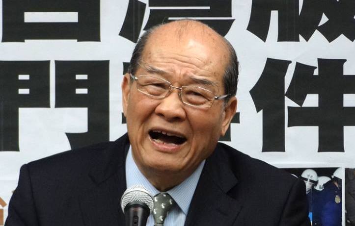 台灣團結聯盟主席黃昆輝今天（3日）表示，國民黨的7點聲明顛倒是非，馬英九的歷史地位除了無能，還是暴君。（照片由台聯提供 ）
