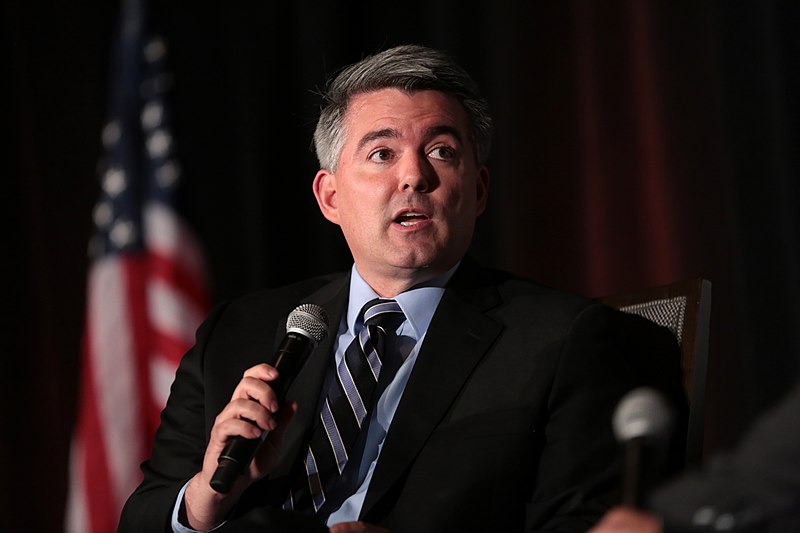 共和黨籍參議員加德納（Cory Gardner）在院會發言時表示，AIT新館落成像徵了美國對台灣人民的堅定支持。圖／取自維基共享資源（資料照）