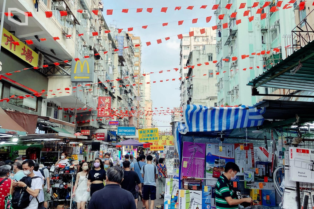 香港「反起底法」將侵犯公民隱私。香港街景示意圖／擷自立場新聞臉書