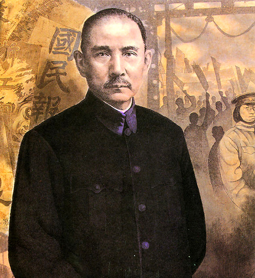 將國父遺像拿下和否認孫文是中華民國國父是兩碼事,去除偶像崇拜,如同孫文小時候的打破神像一般,合情合理,只是沉浸在過往黨國情懷的朋友們會很難受。(圖取材於網路)