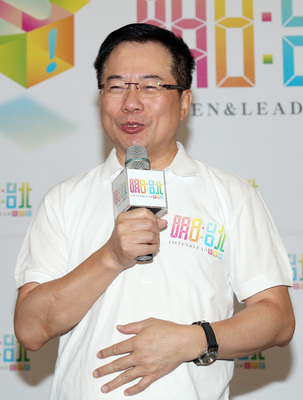 連勝文競選總部執行總幹事蔡正元被民進黨市議員質疑所屬的財團法人領航基金會，以各種活動名目申請政府補助，儼然把政府當成公關小金庫。﹝中央社資料相片﹞