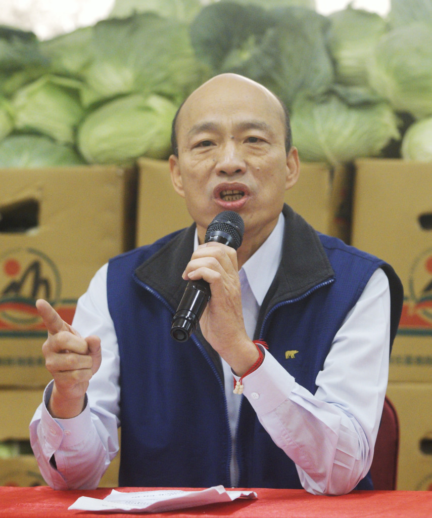 北農29日例行董事會，通過總經理韓國瑜請辭案，韓國瑜表示，今天是他的畢業典禮，希望北農的紛紛擾擾到此為止。圖／張良一（資料照）