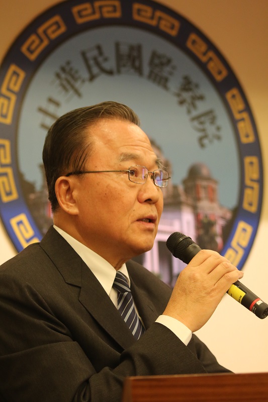 監委余騰芳今發聲明稿保留法律追訴權。（資料照片，記者何豪毅攝）