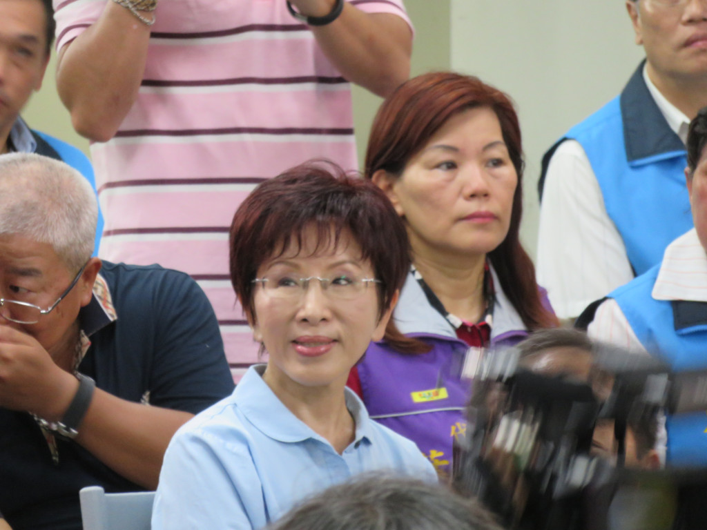 國民黨總統參選人洪秀柱閉關中，洪辦下午針對連戰出席中共閱兵一事表示遺憾。（本報資料照片，記者唐詩攝影）