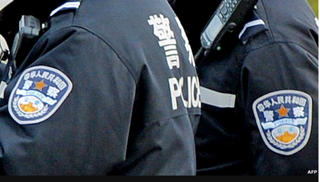 中國官方尚未，就這次大規模帶走、逮捕維權律師及相關人士的大動作，做出任何解釋（截圖取自BBC/AFP）