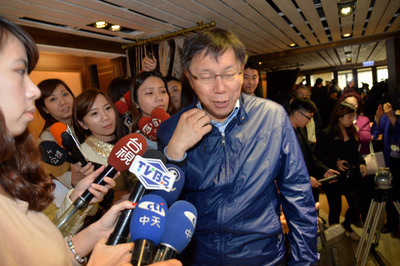 台北市長柯文哲對父母被查稅深表不滿，怒嗆這國家沒別的事要作嗎？連飆四次要國稅局找夠大的出來講。（資料照，中央社）