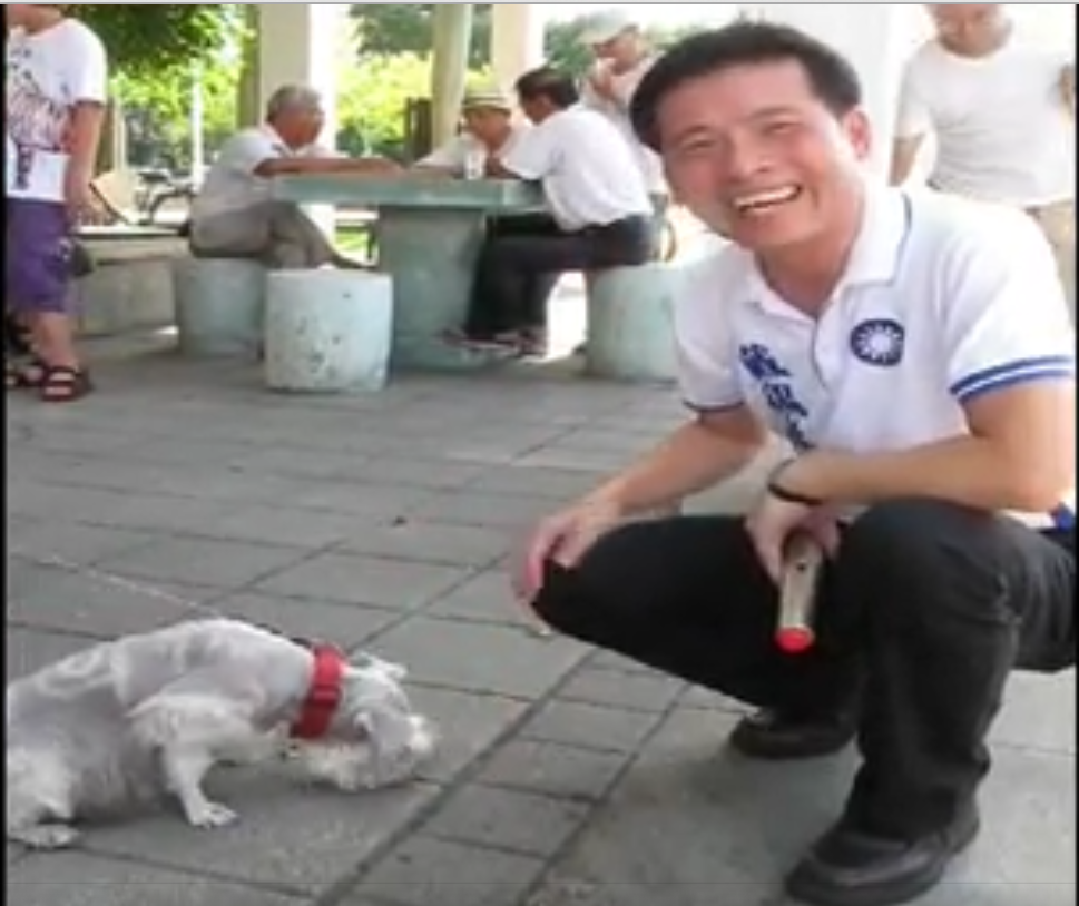 長期關心動物保護議題的台北市議員戴錫欽，向市府質詢現有動保法令的缺失。(取自戴錫欽臉書)