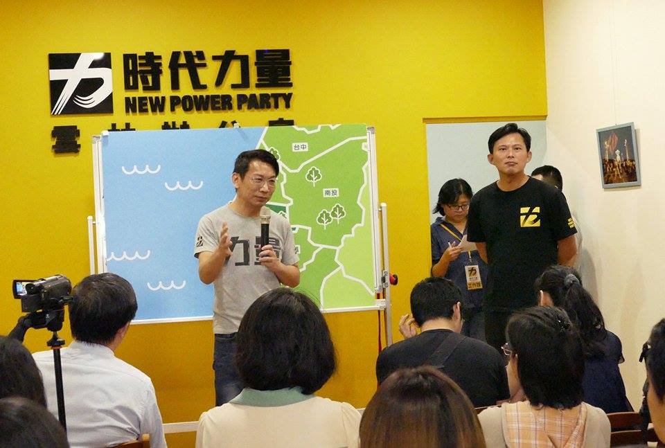 時代力量今（12）日正式成立雲林辦公室，執行黨主席黃國昌表示，雲林六個議員選區，時代力量都不會缺席。圖/時代力量提供