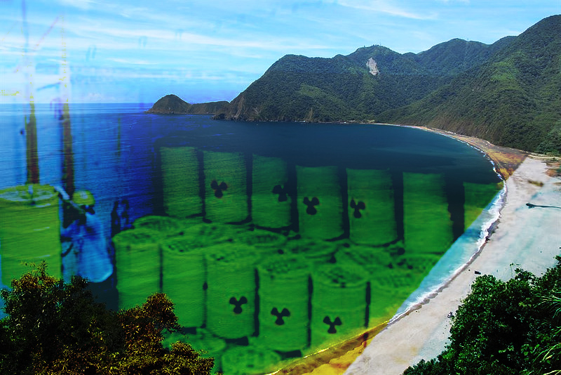 最近民進黨的宜花立委們，質疑台電與原能會把南澳、秀林(和平溪流域) 劃入核廢料最終處置地，引起關注和騒動。（圖片：網路資料，民報合成）