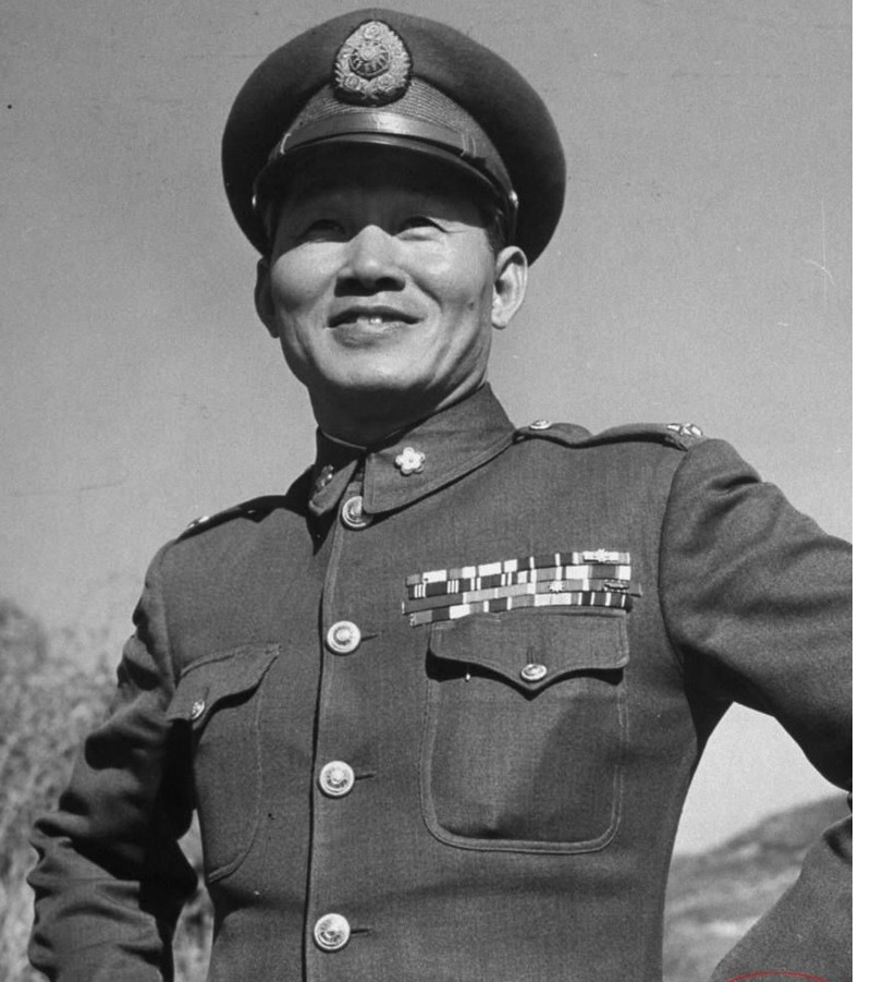 孫立人戎裝照。（記者何豪毅翻攝）