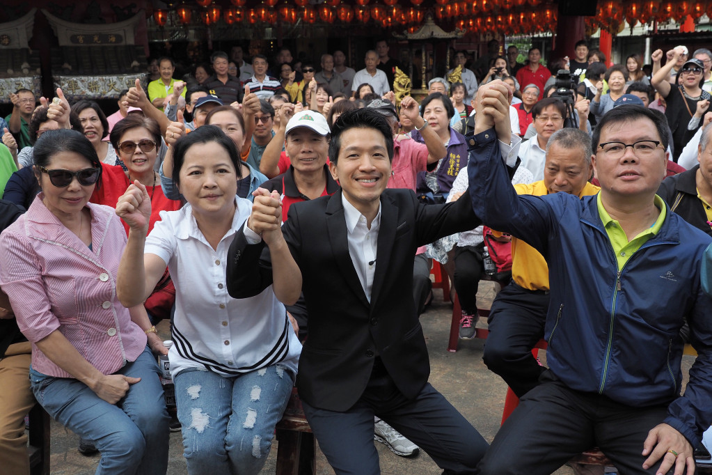 對於北市一席立委補選，民進黨表態爭取提者，以台北市議員何志偉最為積極。圖／張家銘（資料照）