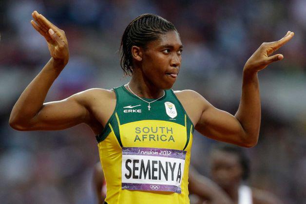 瑟曼雅在倫敦奧運出賽時資料照片。圖／取材自Mokgadi Caster Semenya 800m