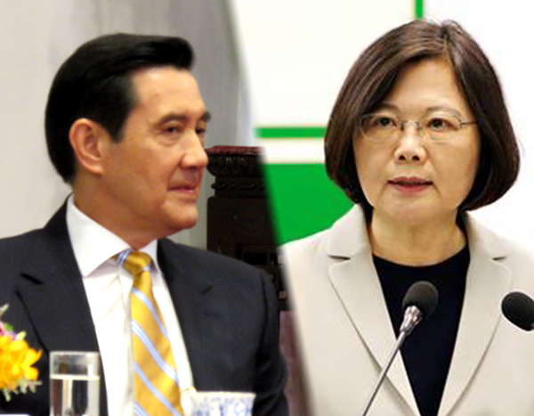 馬英九總統邀總統當選人蔡英文入府商談多數黨組閣，遭蔡英文婉拒。馬英九可能想以雙首長制框架限制未來蔡英文的權限。(資料照片，民報合成)