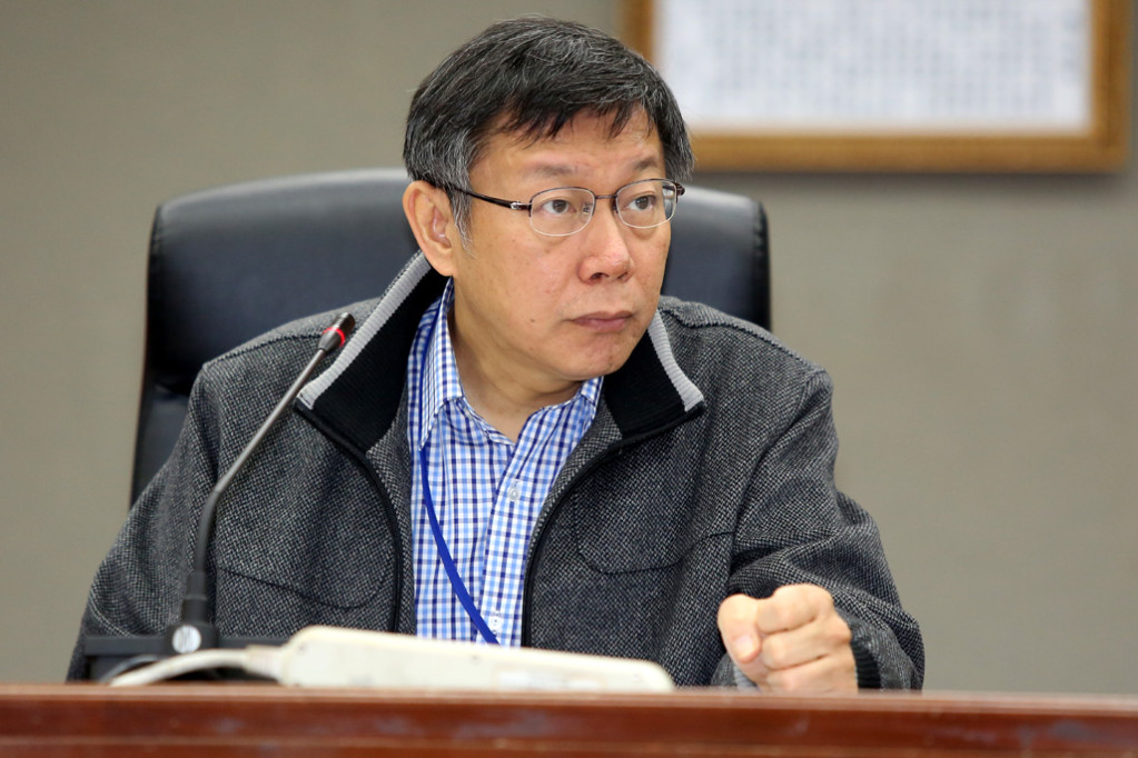 外傳台北市長柯文哲有意找前中國國民黨發言人楊偉中出任北市府辦公室主任，市府發言人林鶴明5日晚間表示，相關傳聞都是空穴來風，楊偉中本人也予以否認。（圖北市府提供）