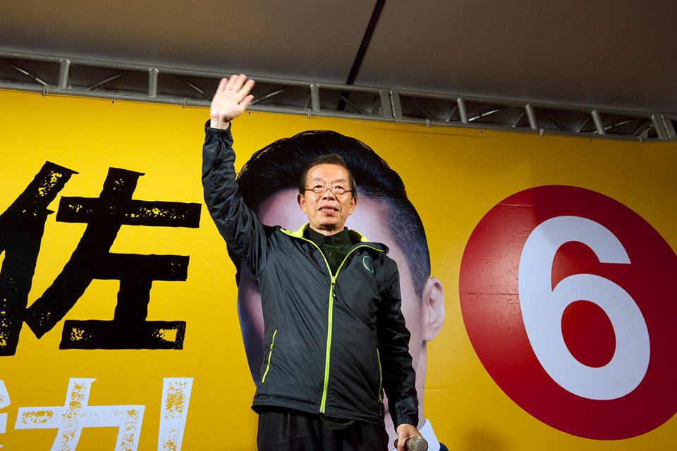 謝長廷出任新政府駐日代表，他強調目前都是報派。（黃謙賢攝）（檔案照片）