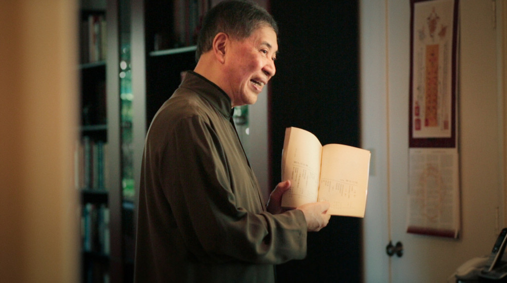 文學電影《他們在島嶼寫作》第二系列18日晚舉行《奼紫嫣紅開遍》(白先勇) 首映會，圖為文學家白先勇。（照片由目宿媒體提供）