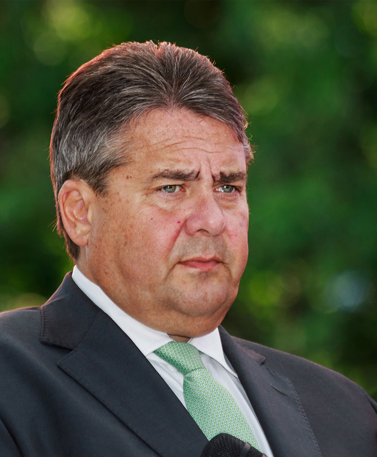 德國外長加布里爾（Sigmar Gabriel）2015年資料照。圖片取自/Wikimedia Commons/ A.Savin