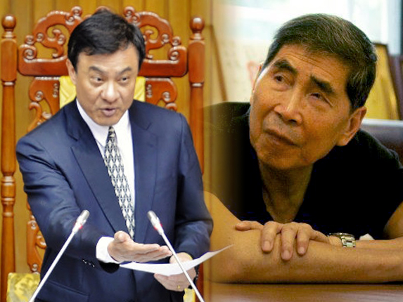 公投法修正是程序問題，無關修憲，也不改變台灣政治現狀，與統獨、正名、制憲等敏感政治問題無關。圖／民報資料庫，左：蘇嘉全，右：蔡同榮