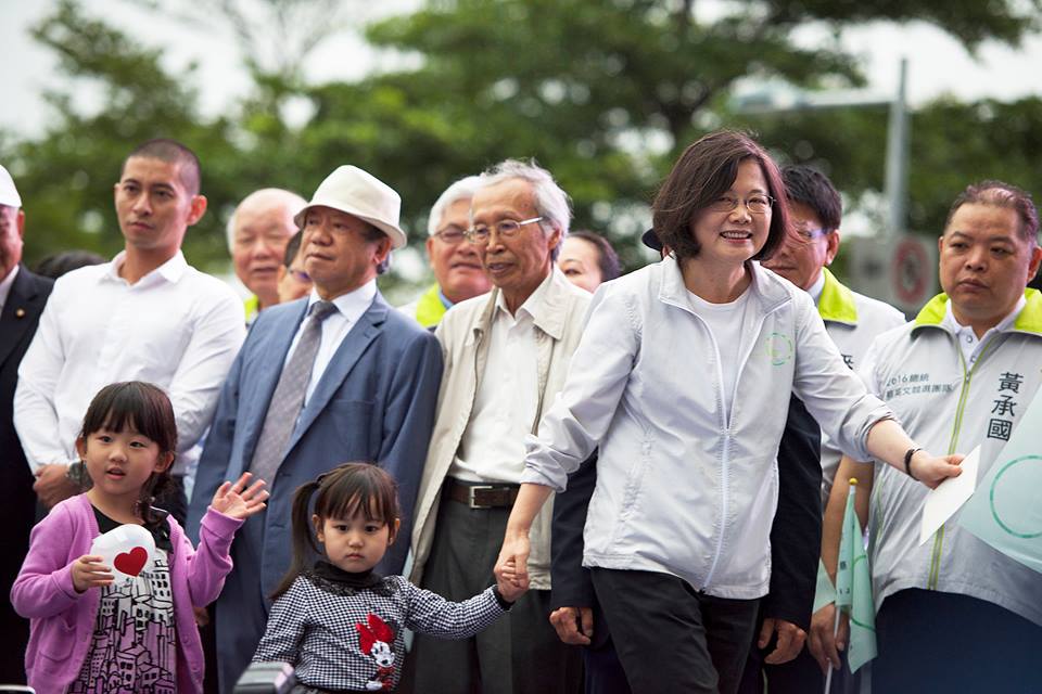 小英勝選鼓舞了台灣人民的認同士氣（圖片：黃謙賢攝）