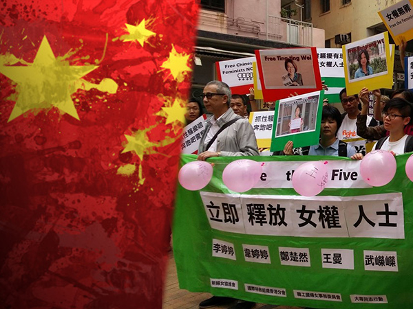 既不談論又不反對「一黨專政」的民間維權運動，究竟能走多遠？（網路資料，民報合成）