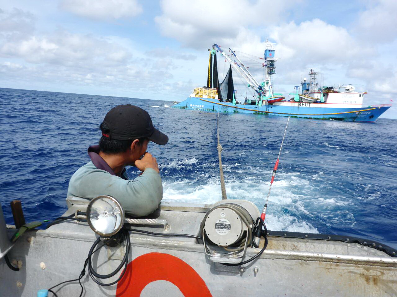 高雄是台灣遠洋漁業重鎮。（照片海洋局提供）