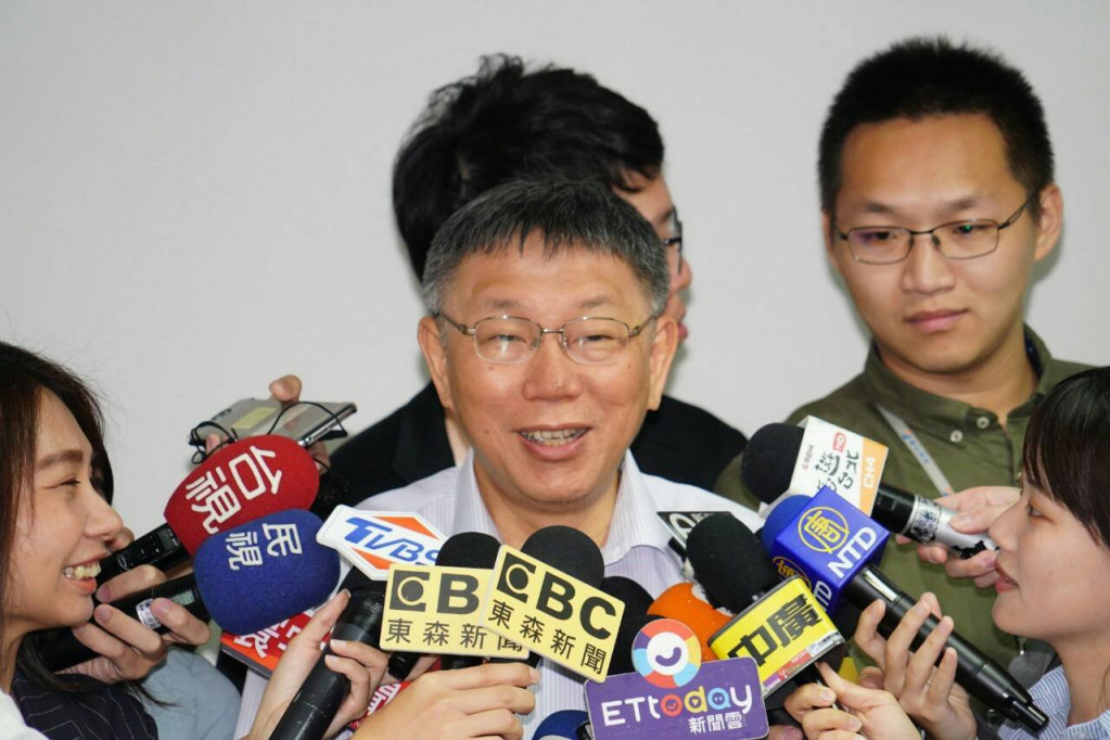 台北市長柯文哲7月3日將率團前往中國上海參加雙城論壇。圖／台北市政府（資料照）