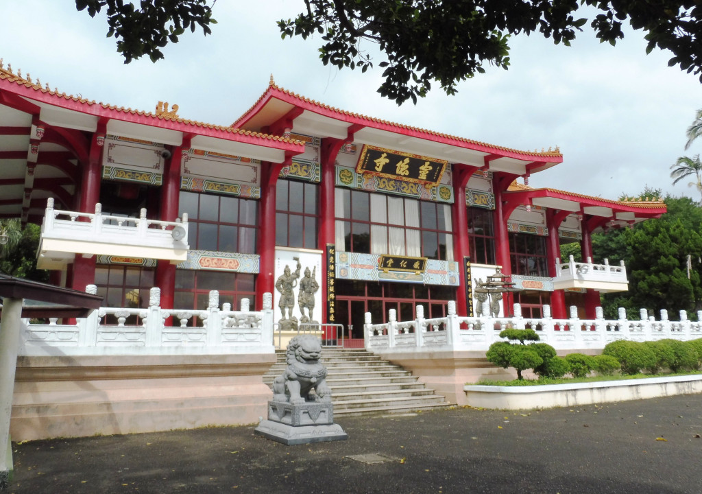 新竹靈隱寺景致清幽，卻發生兩次政治案件，說明白色恐怖的無情，連佛門都不能幸免於難。圖／張泓斌攝
