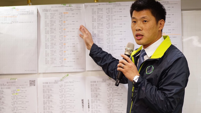 針對蔡英文內湖賣地案，民進黨發言人王閔生：國民黨連地號都弄錯，用這種「指花為蕉」惡意攻擊。（民進黨提供）