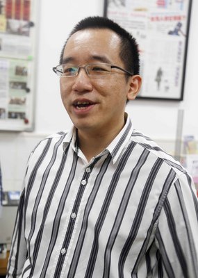 前總統陳水扁兒子陳致中（圖）宣布將主持新節目讓聽眾與阿扁間接互動，但矯正署表示，與治療無關的活動都要經過允許。（資料照片，中央社）20150528