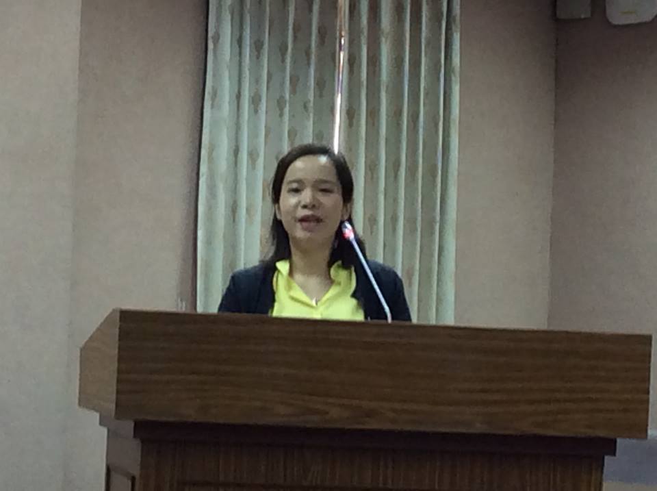 研究捷克轉型正義的研究員盧丞莘15日在公聽會上表示，在中、東歐的民主轉型過程中，大部分民眾對轉型正義的要求不高。（張龍僑攝）