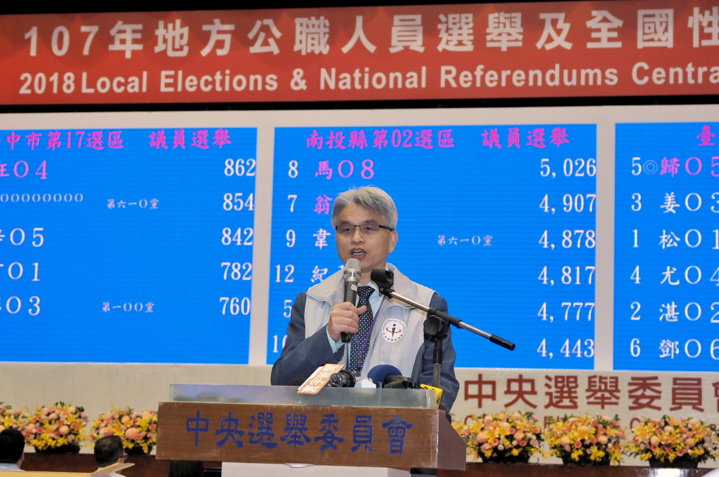 種種選務亂象發生，中央選舉委員會成為眾矢之的，主任委員陳英鈐於今（25）日請辭獲准，以示負責。圖／張家銘（資料照）