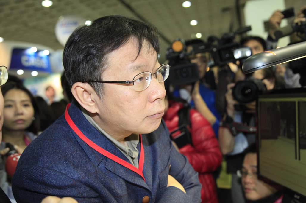 美國雜誌《外交政策》今天公布台北市長柯文哲接受專訪的錄音內容。（資料照，北市府20150203）