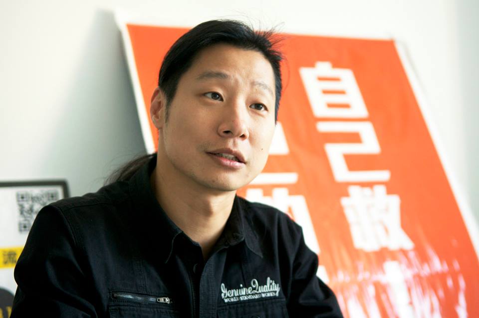 胡博硯退黨，時代力量林昶佐 Freddy：尊重胡的決定，期待未來繼續合作。 (記者黃謙賢攝)