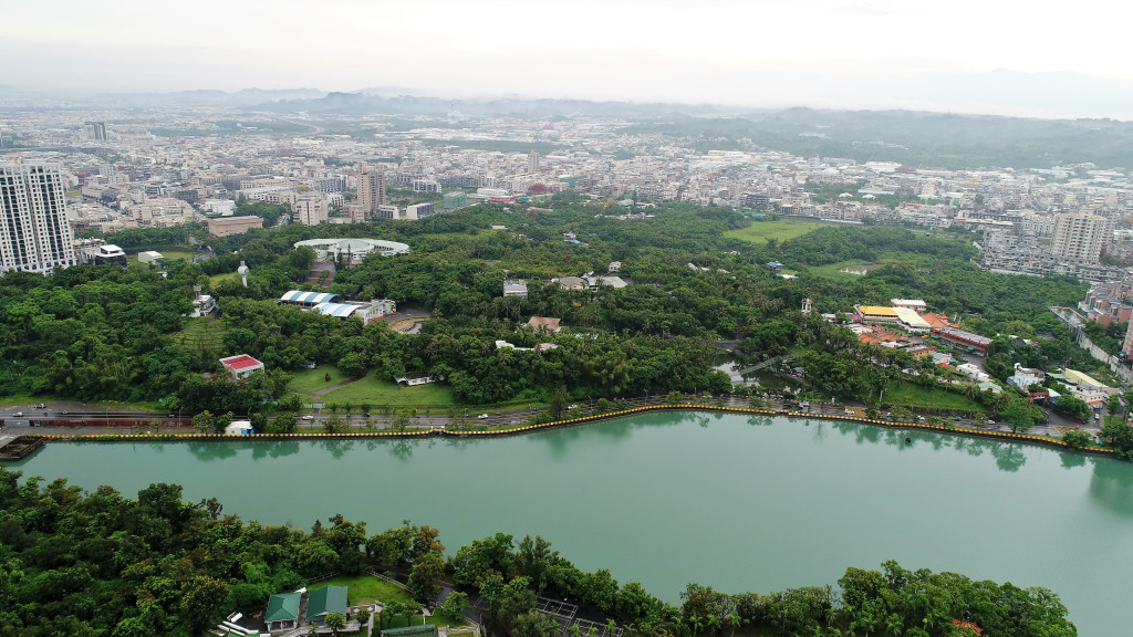 原博館基地空拍圖。(圖/高市原民會)