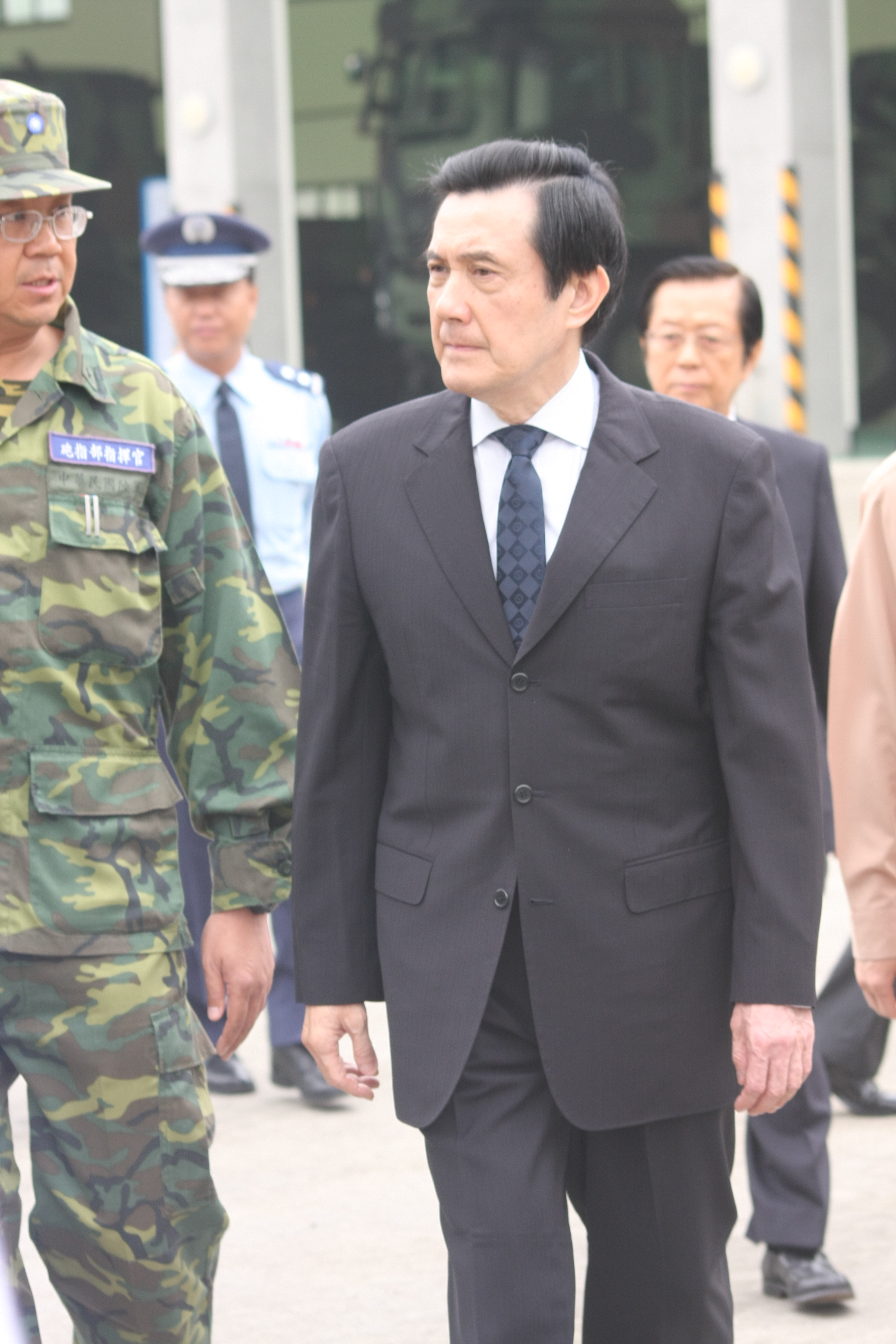 馬總統今天批准黃世銘辭呈。何豪毅攝