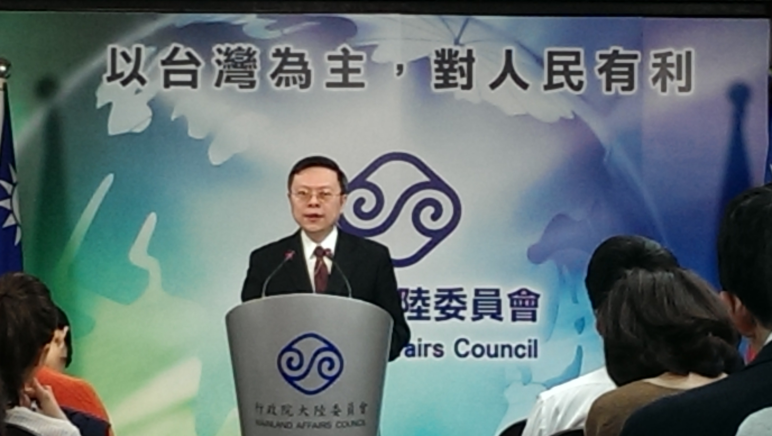 針對香港占中普選運動,陸委會至今未正式對外發表立場。(本報資料照片)