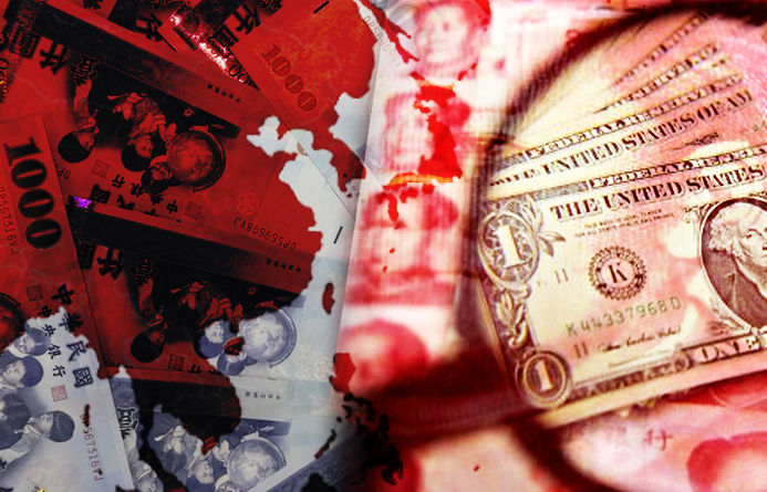 如果習近平所標榜的中國夢在2049年實現，白邦瑞擔心中國將獨霸天下，取代美國成為世界超強。（網路資料，民報合成）