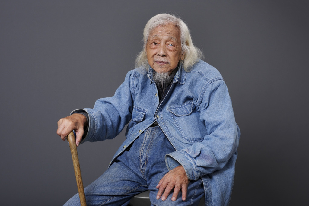 上周（9日）因為肺積水進入大林慈濟醫院加護病房治療的史明老前輩，目前身體狀況雖然虛弱但都已經趨穩，預計今天（17日）將出院回到臺北。（黃謙賢／攝）