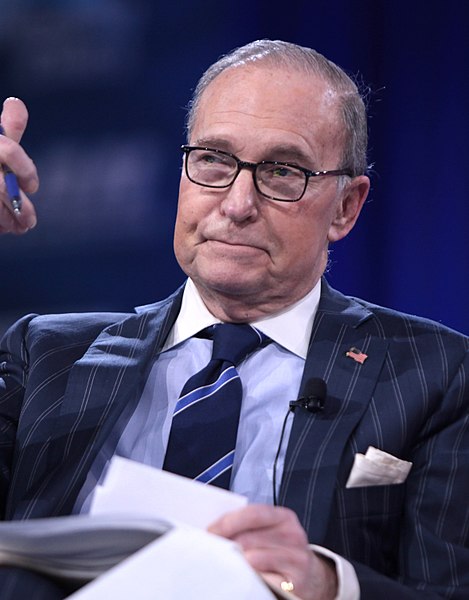 白宮經濟顧問庫德洛（Larry Kudlow）表示，美中貿易談判需要持續很長的時間。圖／維基共享資源（Gage Skidmore）