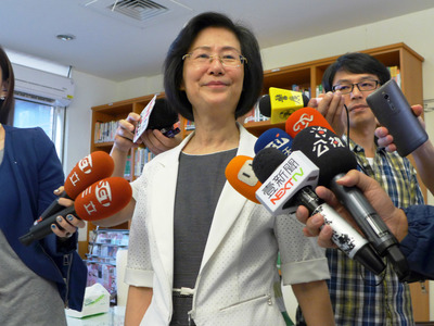 「小燈泡」女童命案震驚社會,法務部長羅瑩雪今天重申,執行死刑沒有政治動機,也沒有時間表。(中央社)20160406