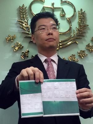 空軍清泉崗基地發現51包疑似毒品的小包裝，全營官兵驗尿，有20人初驗呈現陽性反應。圖／中央社