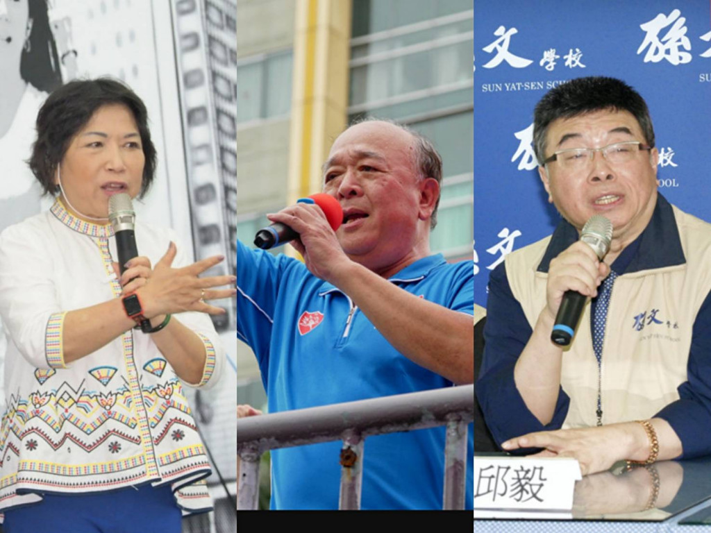 中國國民黨可以直接退選了！在公布不分區名單後，中國國民黨立委不分區候選人葉毓蘭排第一、吳斯懷排第四、邱毅排第八；如果讓這些親中統派當選，改天中國武警和公安蒙面來打殺台灣人，他們會說不聽話的台灣人就就該殺。圖／民報資料照合成