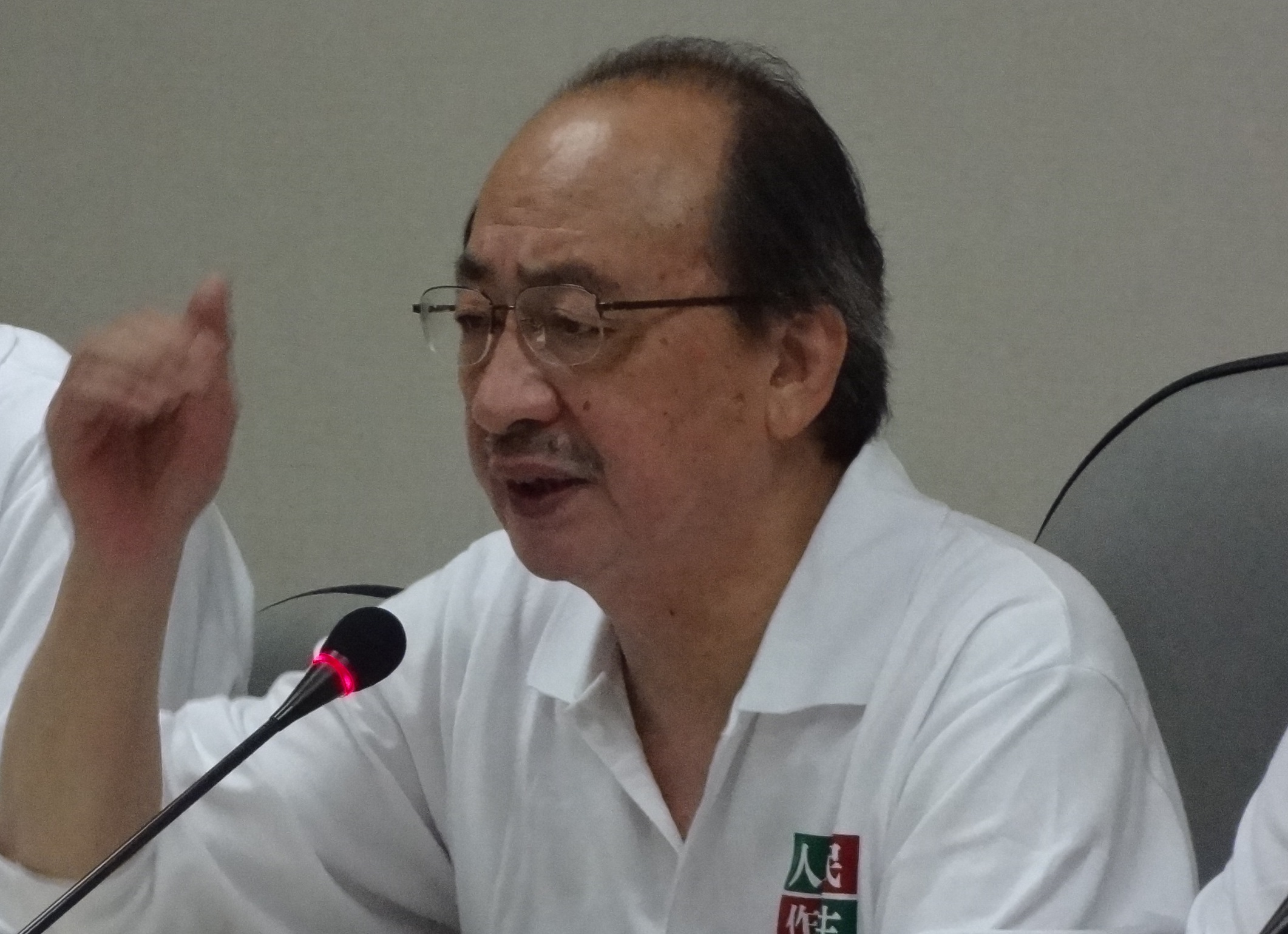 民進黨立院團總召柯建銘指出，面對國家危機，行政院長江宜樺應該表達清楚，不該留下模糊空間。（本報資料照）