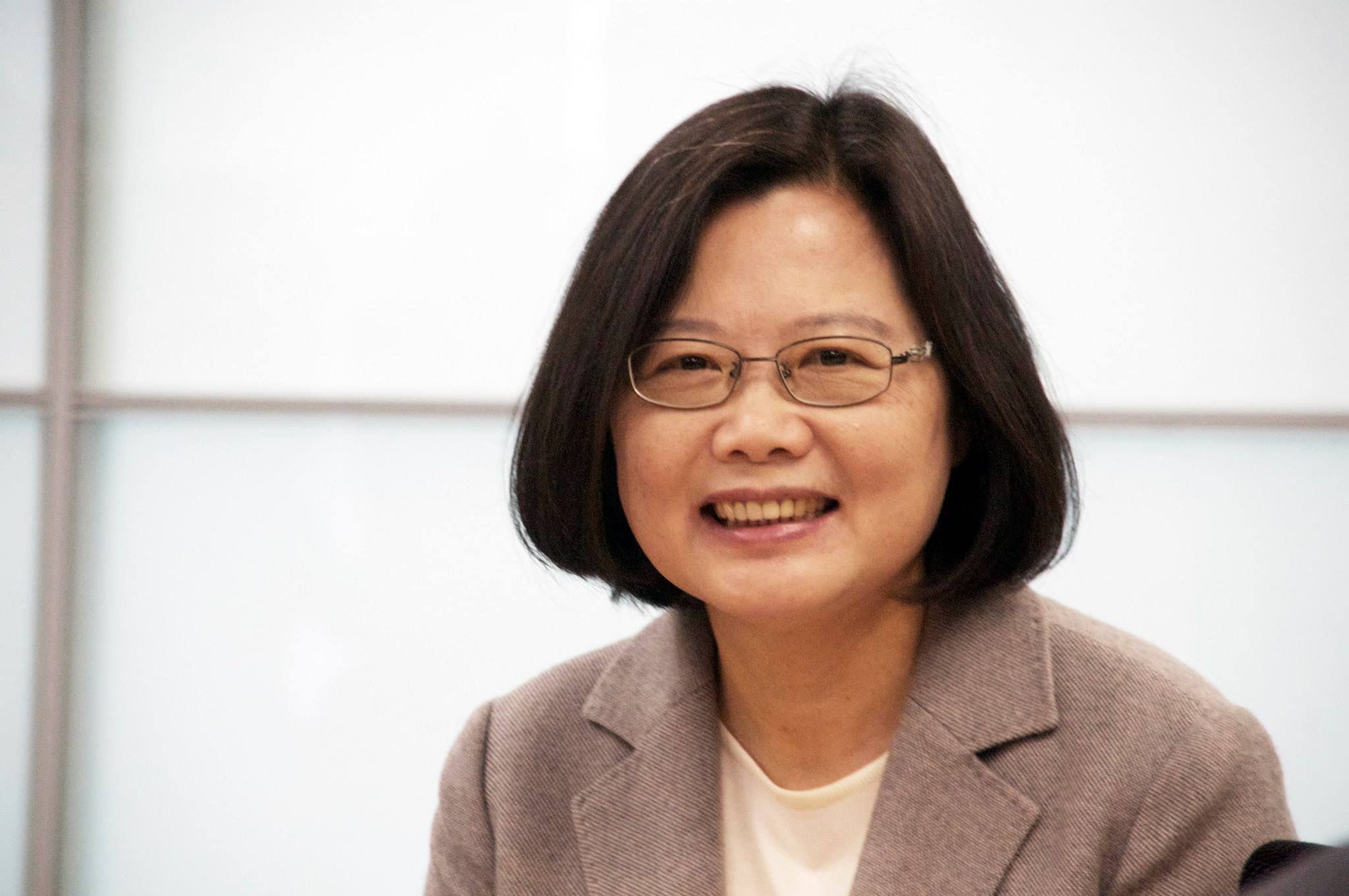 媒體報導代表民進黨參選2016年總統選舉的民進黨主席蔡英文，將會找市長賴清德當閣揆。民進黨黨中央今說，報導內容純屬臆測。（記者黃謙賢攝）