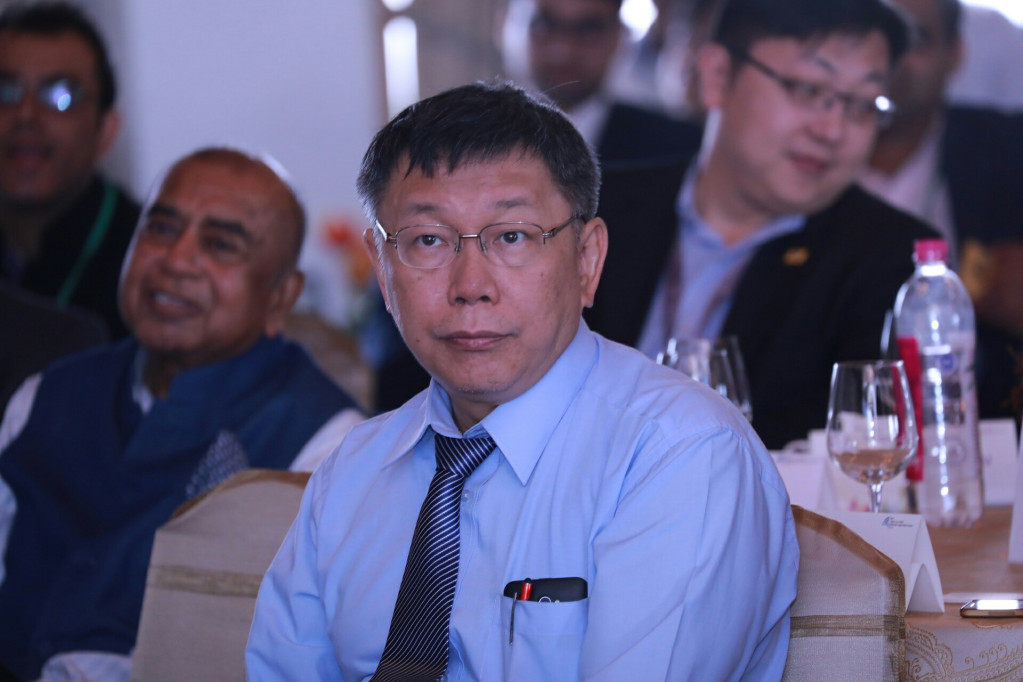 台北市長柯文哲語多爭議。看來他2018年爭取連任的最大障礙，不是別人，而是他自己。圖片來源／台北市政府