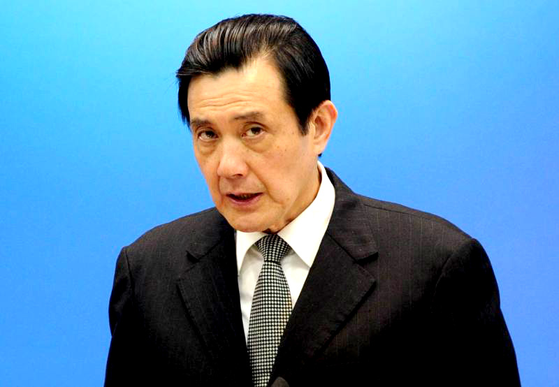 1129的地方選舉，馬英九所領導的國民黨「輸到脫褲」。（中央社資料照）