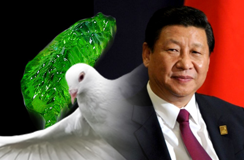 習近平被提名為諾貝爾和平獎候選人，在網上成了人們“戲說”和“妄議”的笑料。（圖：網路資料，民報合成）